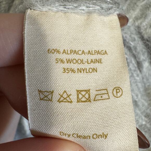 Free People Gray V-Neck Sweater - Picture 9 of 11